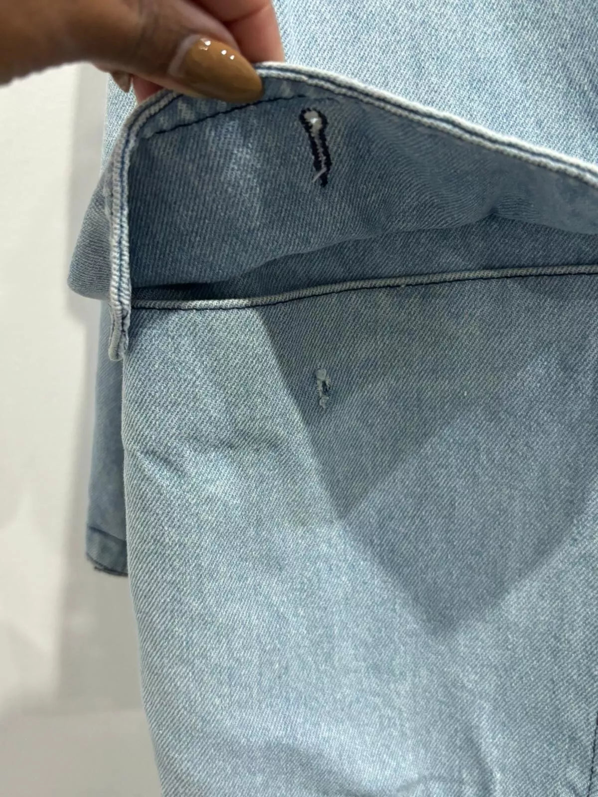 Vintage 90s Valentino Garavani Denim Coat in UK L