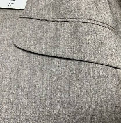 REISS Grey Wool-Blend Suit Jacket and Trousers