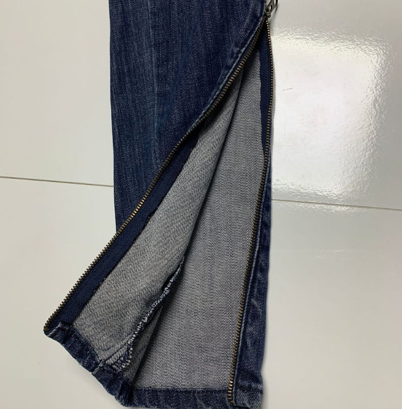 Women's Miss Sixty Distressed Denim Jeans with Zippers