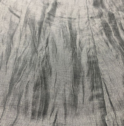 MARCONA Grey Crinkle Fabric Co-ord Set