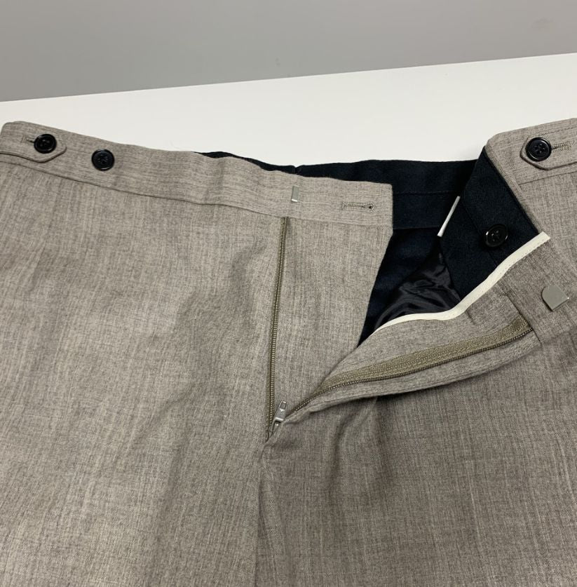 REISS Grey Wool-Blend Suit Jacket and Trousers