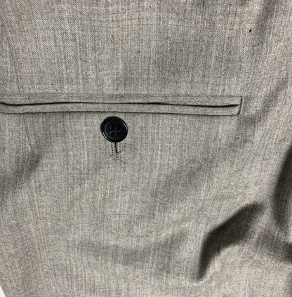 REISS Grey Wool-Blend Suit Jacket and Trousers