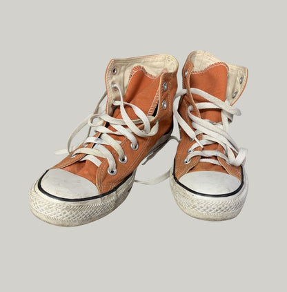 Converse Orange High-Top Sneaker
