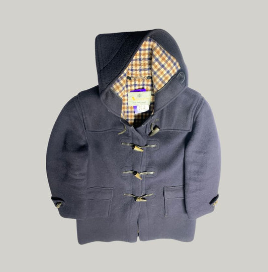 Aquascutum Vintage Navy Duffle Coat