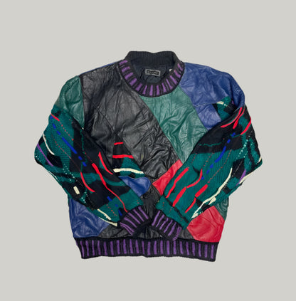Saxony Leather Jumper