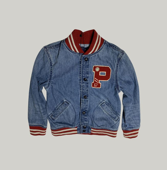 Polo Ralph Lauren Denim Varsity Jacket