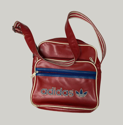 Vintage Adidas Shoulder Bag in Red & Blue