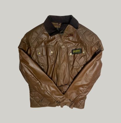 Barbour International Quilted Waxed Jacket