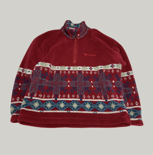 Sergio Tacchini Quarter-Zip Fleece Jumper