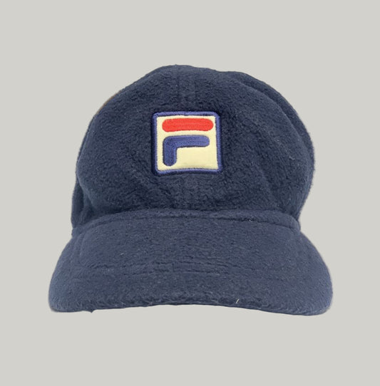 Vintage Fila Fleece Baseball Cap