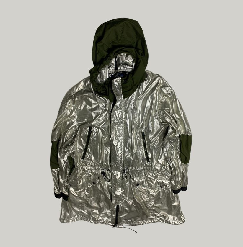 Polo Ralph Lauren Metallic Silver Parka