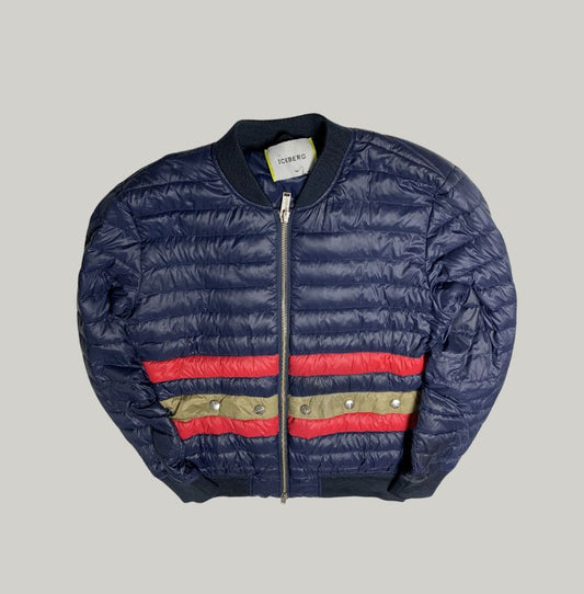 Iceberg Puffer Bomber Jacket