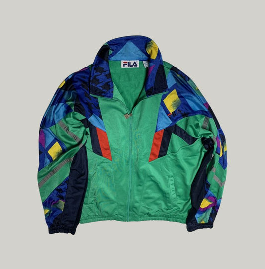 Fila Green Tracksuit & Track pant set