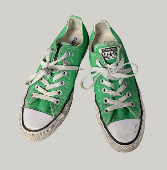 Converse Low Top Green Sneakers