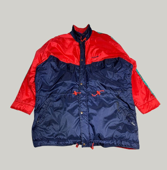 Adidas Vintage Red & Blue Windbreaker Jacket