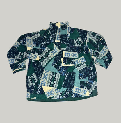 FILA Magic Line Patterned Pullover Fleece