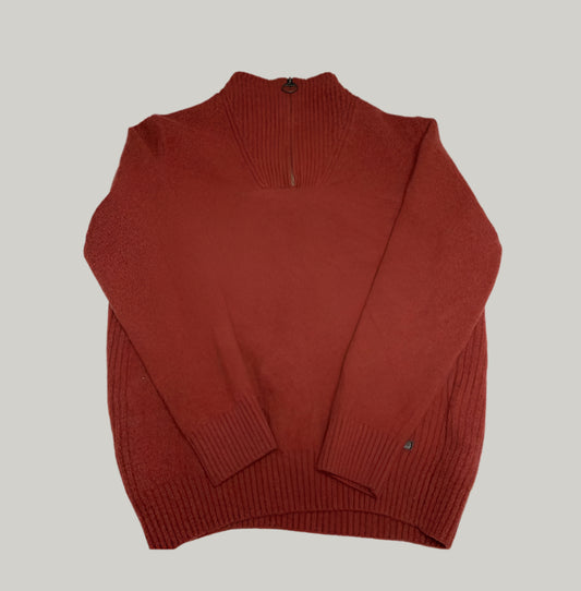 Barbour Rust Orange Jumper Sweater