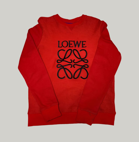 Vintage Loewe Red Sweatshirt