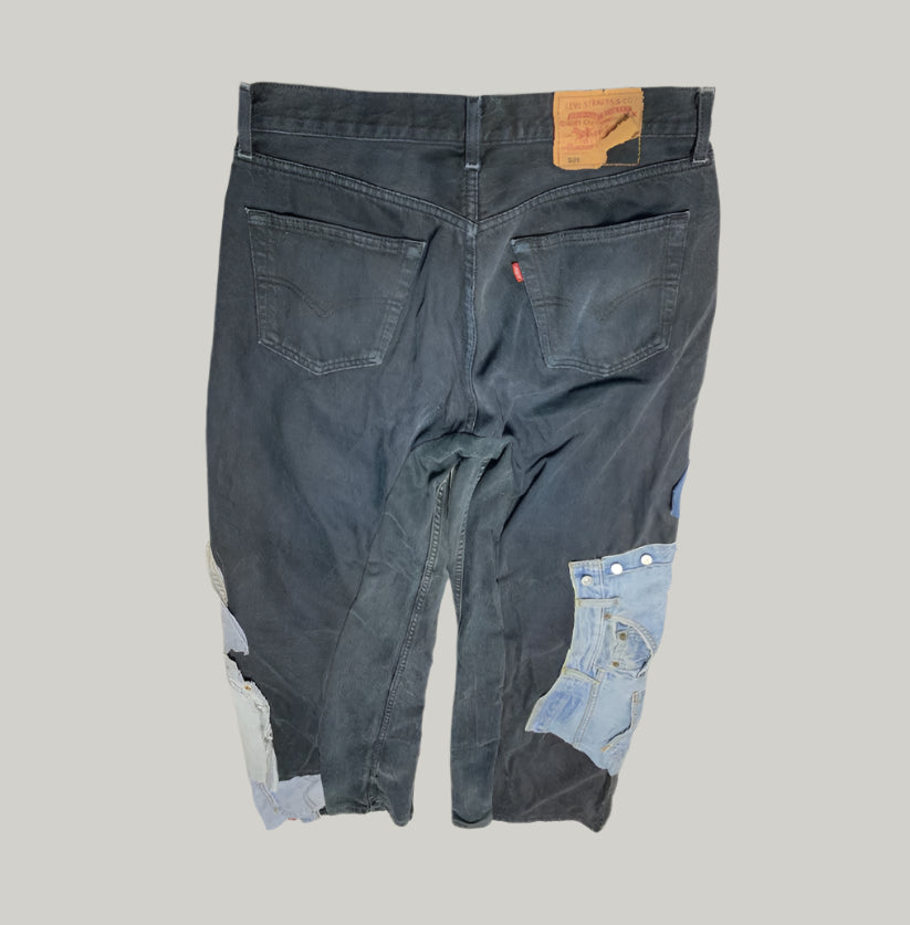 Vintage Mens' Levi's 501 Black Jeans