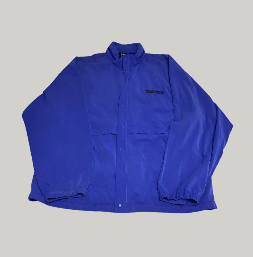 Adidas Blue Windbreaker Jacket