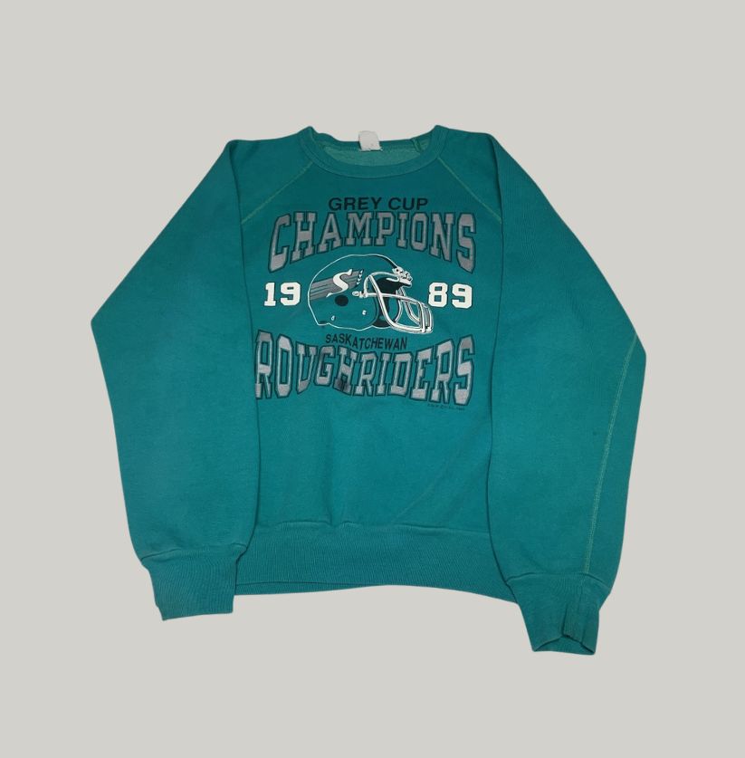 Teal Green Fleece Sweatshirt