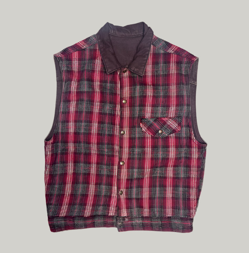 Levi Strauss & Co. Checked Vintage Vest