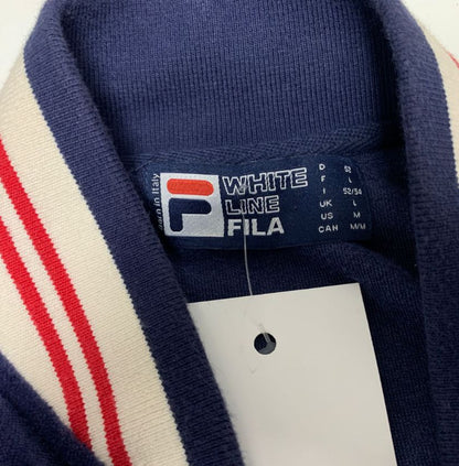 Fila White Line Velour Track Jacket