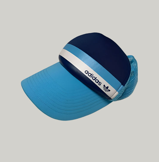 Vintage Adidas Blue & Navy Trucker Hat