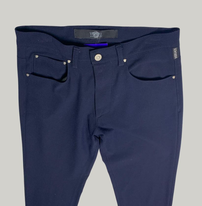 Versace Jeans Couture Navy Blue Trousers