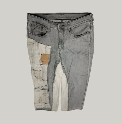 Levi's 514 Grey Straight Fit Jeans