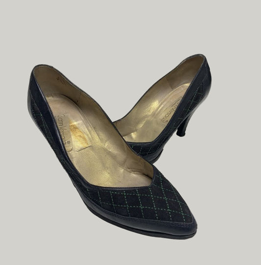 Gianni Versace Vintage Navy Heels
