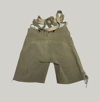 St. Peter Country Beige Leather Lederhosen