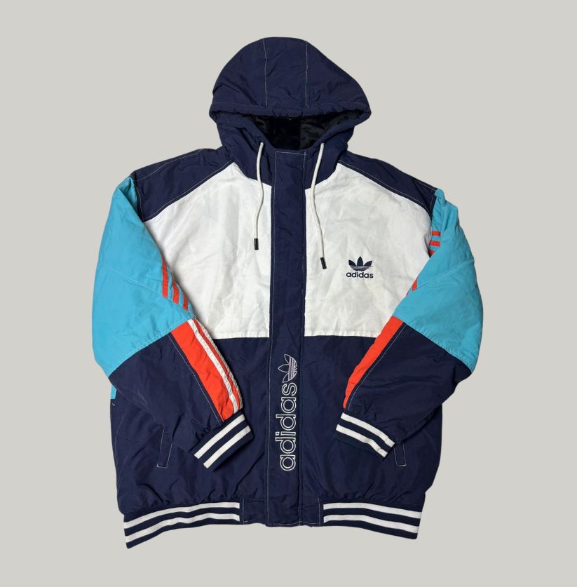 Adidas Waterproof Windbreaker Jacket with Hood