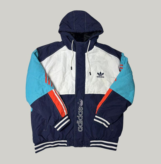 Adidas Waterproof Windbreaker Jacket with Hood