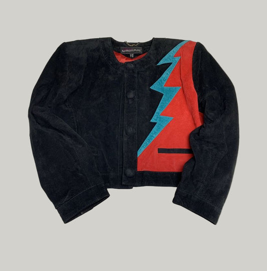 Giorgio Mobiani Black Suede Jacket