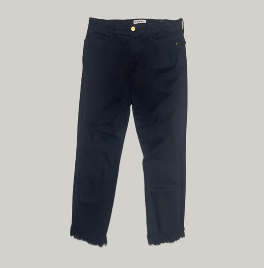 Frame Denim Straight High-Waisted Jeans