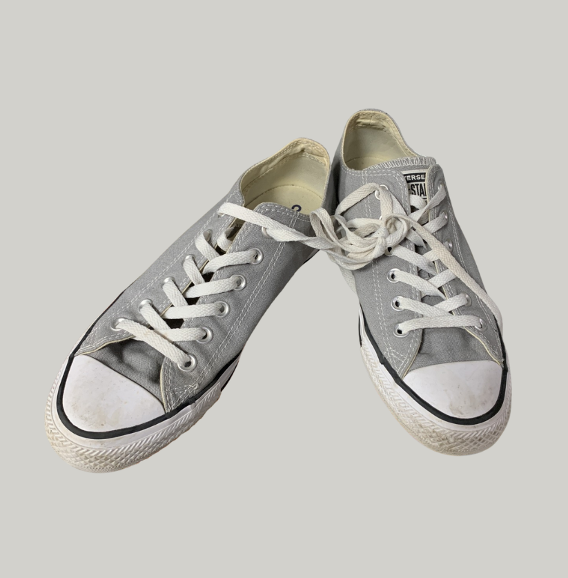 Converse Chuck Taylor Low Top Light Grey Sneakers