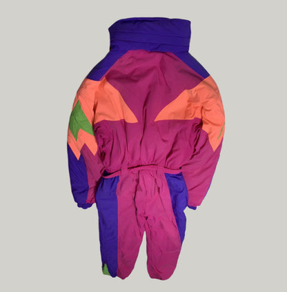 Diadora Neon Color-Block Ski Suit