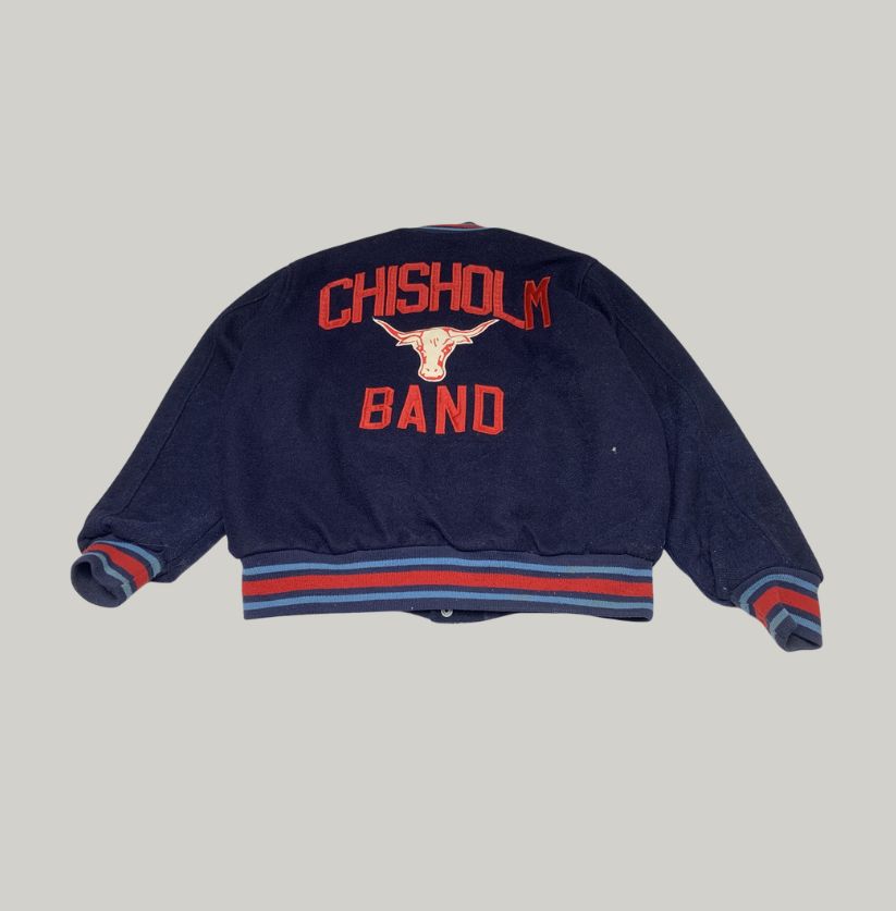 Vintage USA Chisholm Band Varsity Jacket