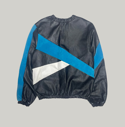 Black Leather Jumper