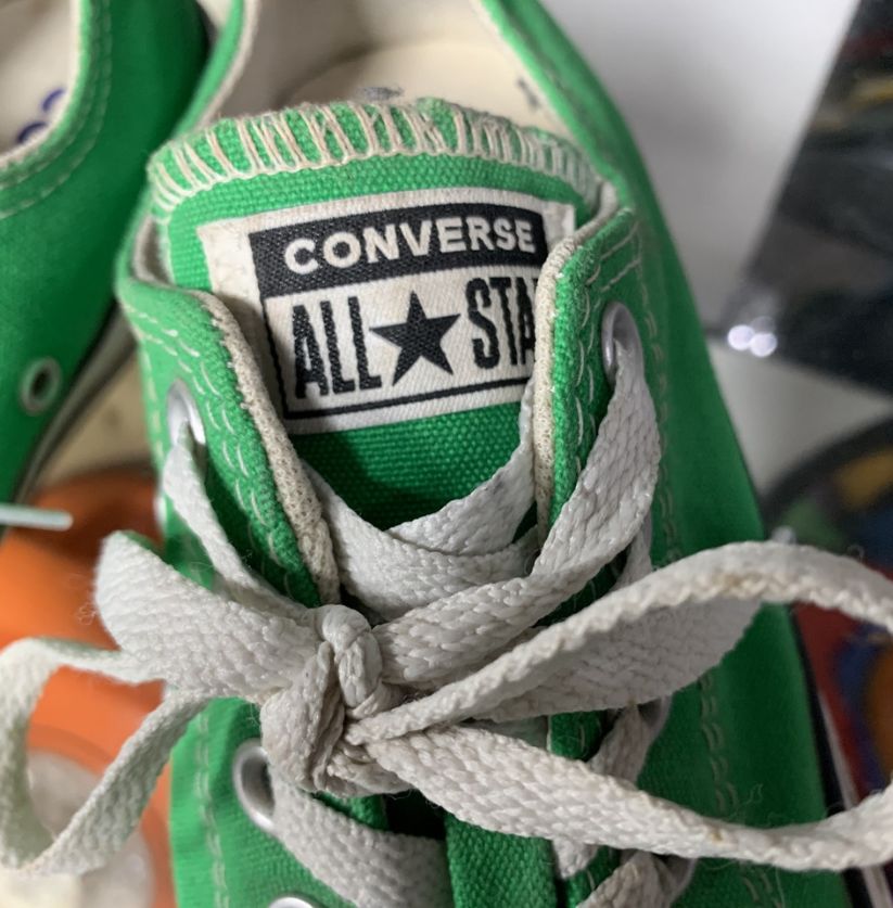 Converse Low Top Green Sneakers