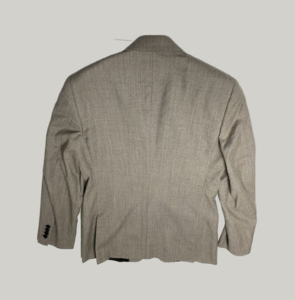 REISS Grey Wool-Blend Suit Jacket and Trousers