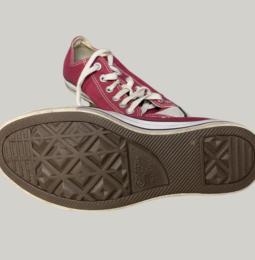 Converse All Star Low Top Maroon Sneakers