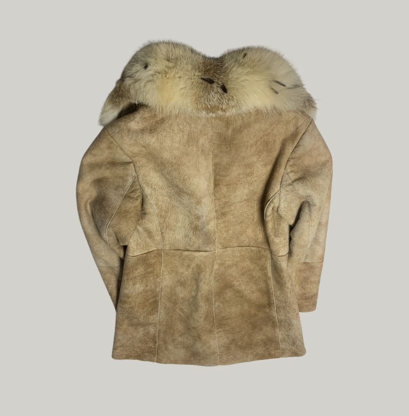 Vintage Sheepskin and Fur Coat