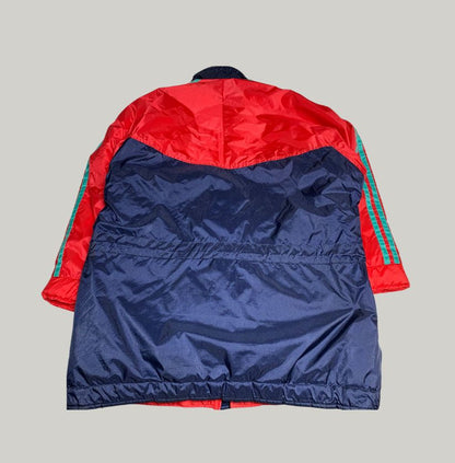 Adidas Vintage Red & Blue Windbreaker Jacket
