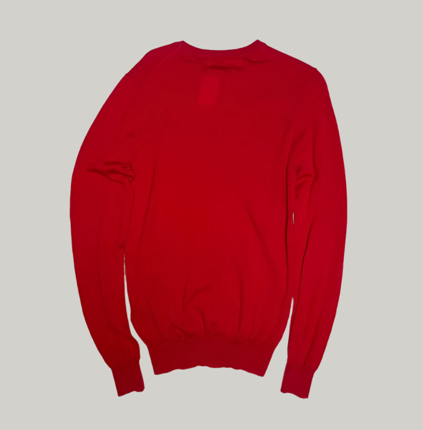 Reiss Solid Red Sweatshirt