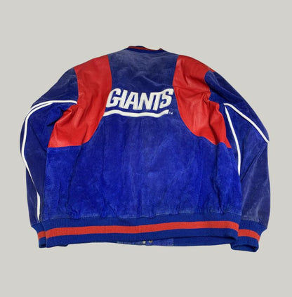 G-III & Carl Banks Suede and Leather Varsity Jacket