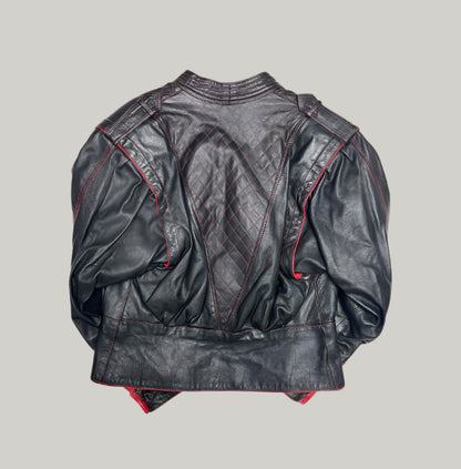 90s Red & Black Zipped Jacket
