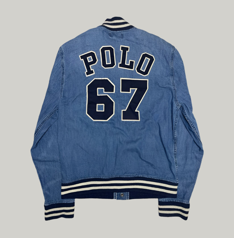 Polo Ralph Lauren Baseball 67 No. Denim Jacket