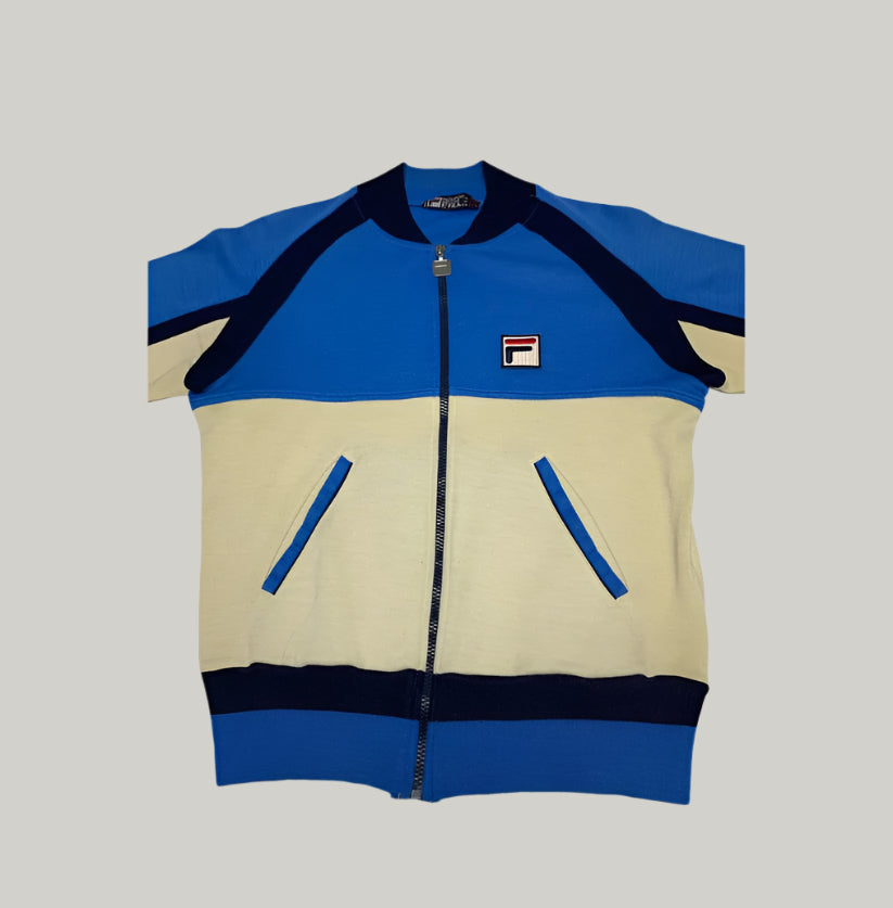 Vintage 70s Fila Maglificio Biellese Full Zip Track Jacket